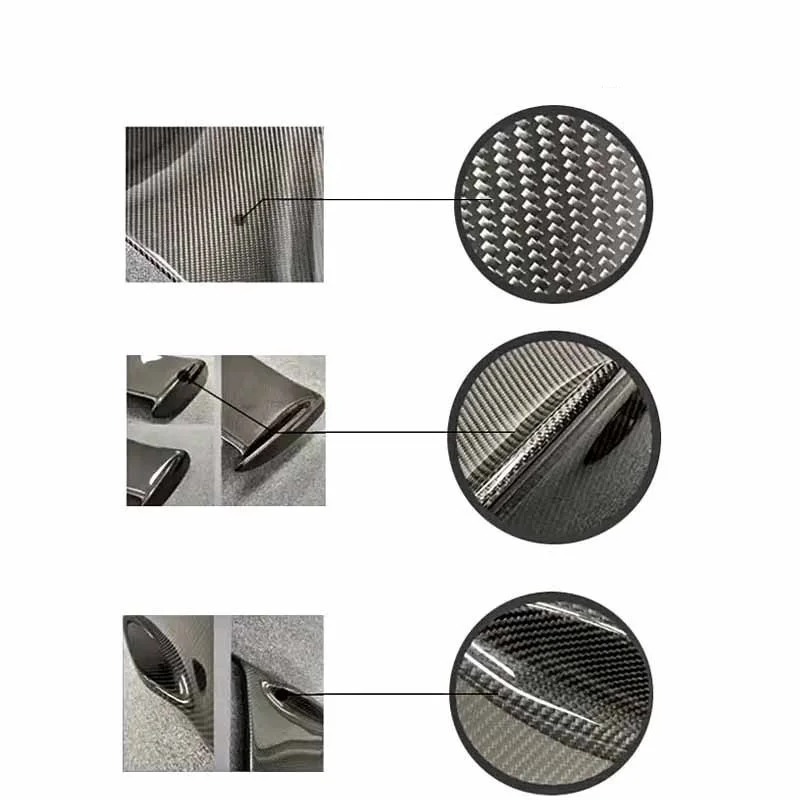 Suitable for  Bentayga Retrofit Upgrade Carbon Fiber Front Bumper Engine Hood Car Surround Kit Body Surround